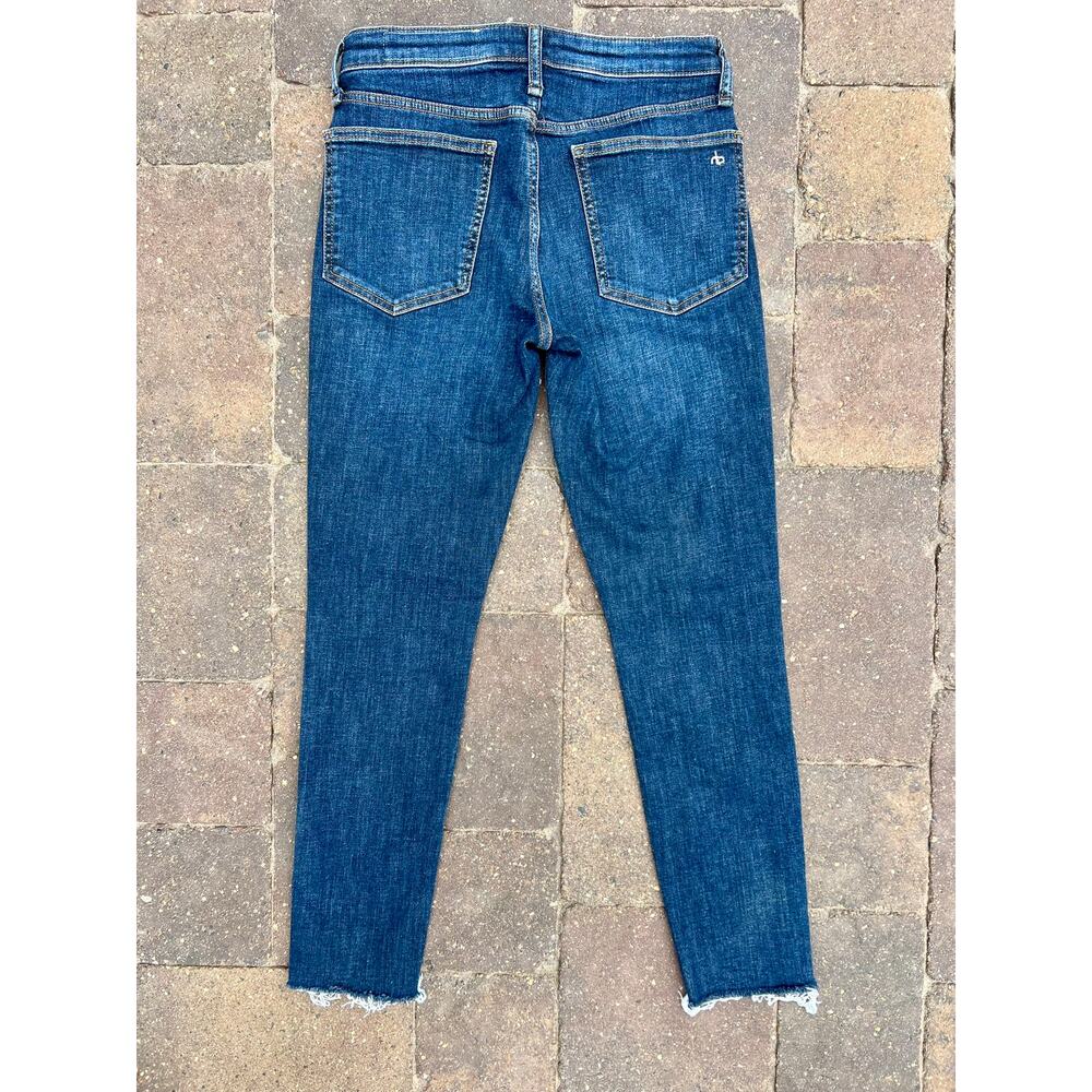 Rag & Bone Cate mid rise ankle skinny jeans size 25x26 - Picture 4 of 6